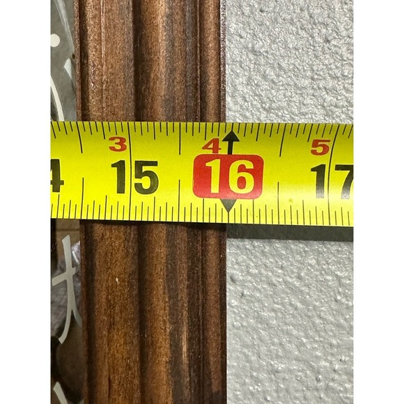 Imported Amstel Light Mirror Sign, Square Wood frame, Vintage - Picture 2 of 2